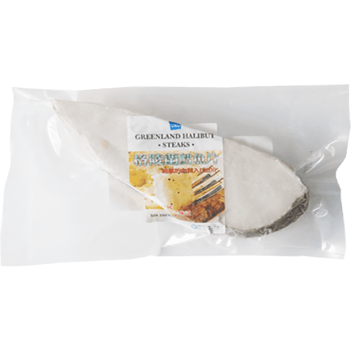 Y&Y Greenland Halibut Steak Raw Frozen