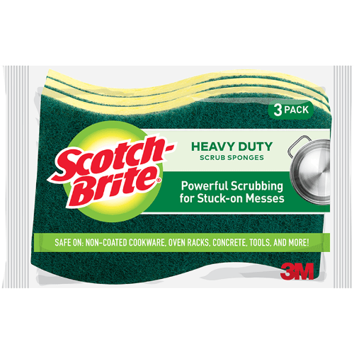 Scotch Brite Heavy Duty Scrub Sponges
