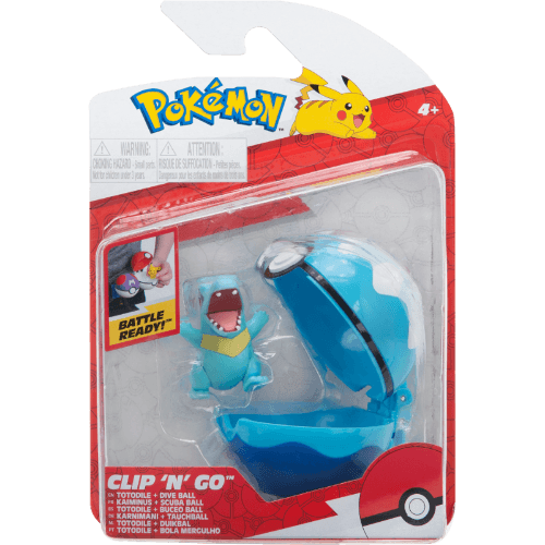 Pokemon Clip N Go Battle Ready Ball Assorted