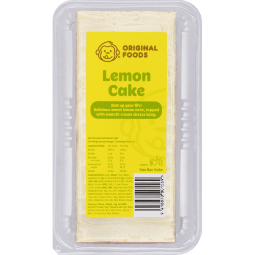 Original Foods Baking Co Lemon Cake
