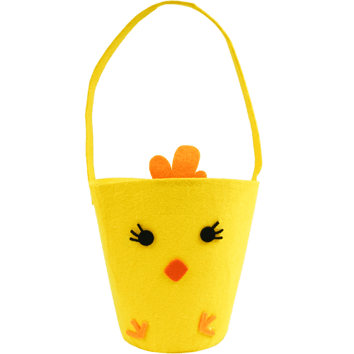Korbond Easter Felt Basket With Applique