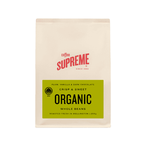 Coffee Supreme Organic Whole Beans Coffee 200 g