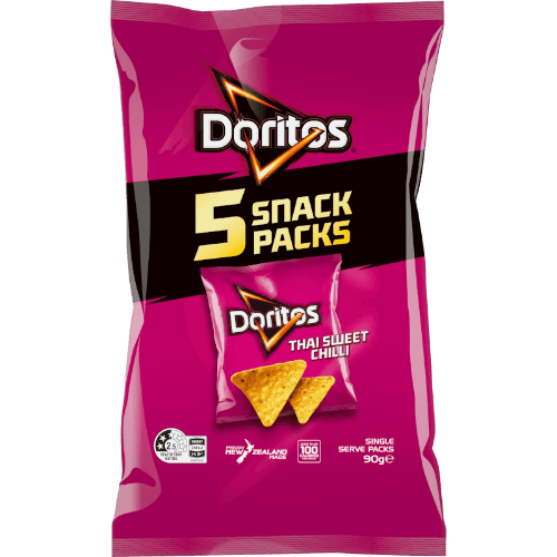 Doritos Thai Sweet Chilli Corn Chips Multipack