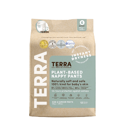 Terra Plant-Based Nappy Pants 16kg+ Junior