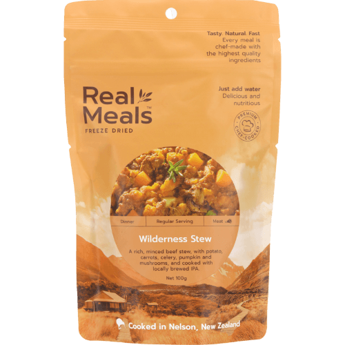 Real Meals Wilderness Stew Freeze Dried Meal