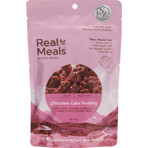 Real Meals Chocolate Cake Pudding Freeze Dried Meal
