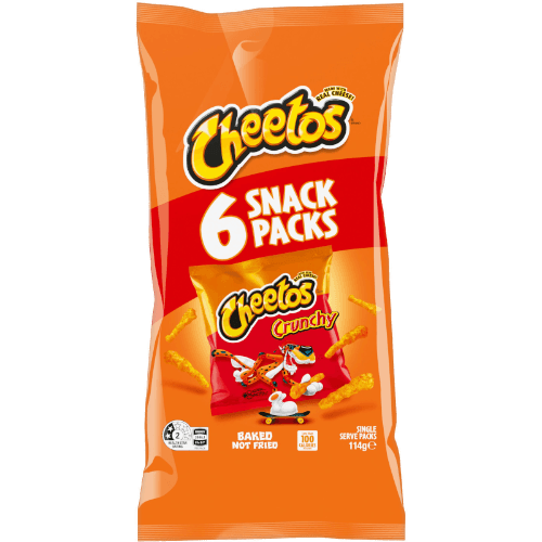 Cheetos Crunchy Cheese Flavoured Snacks Multipack