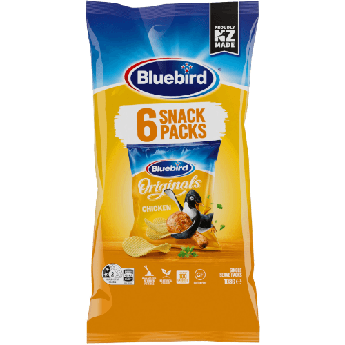 Bluebird Originals Chicken Potato Chips Multipack