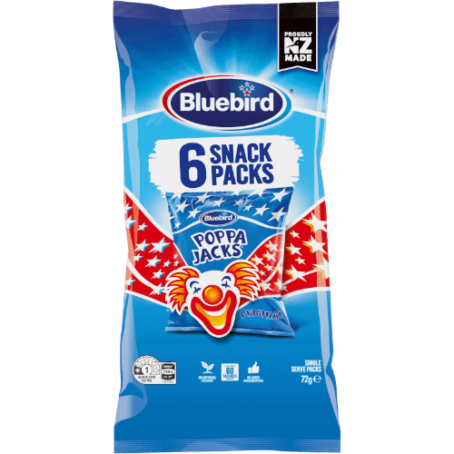 Bluebird Poppa Jacks Corn Snacks Multipack