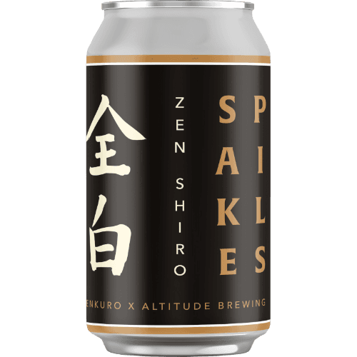 Altitude Brewing Zen Shiro 4.9% Sake Pilsner