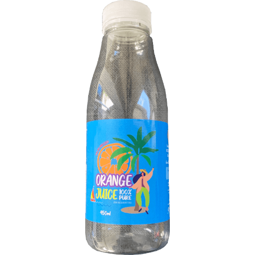 Sempa Orange Fruit Juice Bottle - Self Fill 450 mL