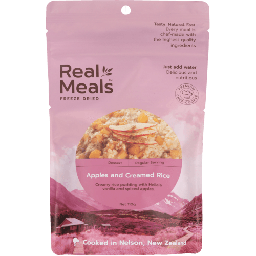 Real Meals Apples and Creamed Rice Freeze Dried Meal