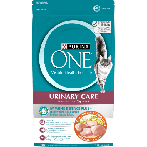 Purina ONE Adult Urinary Care Chicken Dry Cat Food Bag