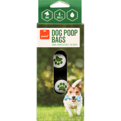 Pams Home Compostable Dog Poop Disposal Bags 60 pack