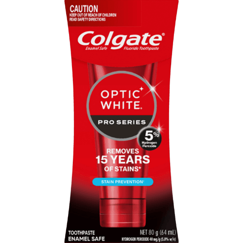 Colgate Optic White Teeth Whitening Toothpaste With 5% Hydrogen Peroxide
