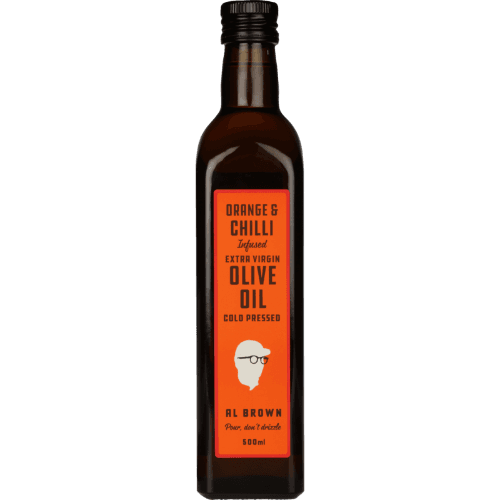 Al Brown Orange & Chilli Infused Extra Virgin Olive Oil