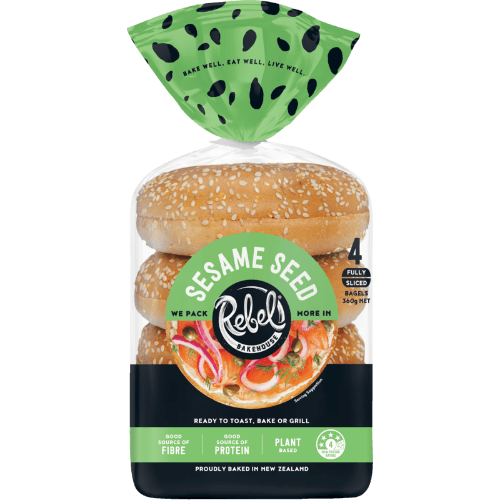 Rebel Sesame Bagels