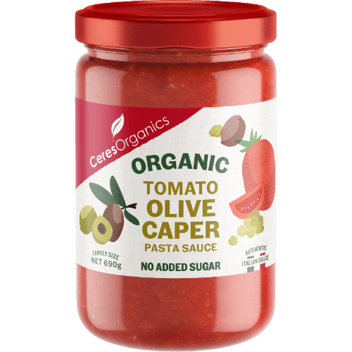 Ceres Organics Tomato Olive Caper Pasta Sauce