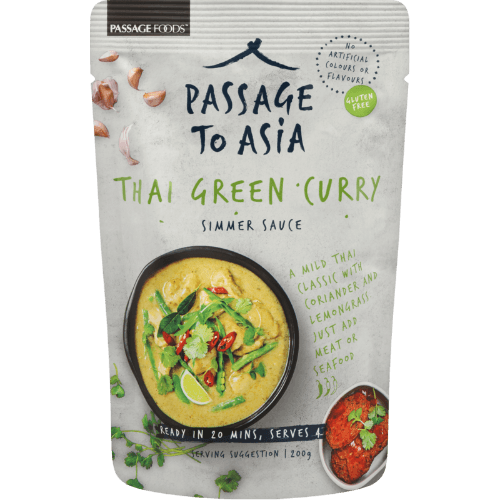 Passage to Asia Thai Green Curry Simmer Sauce
