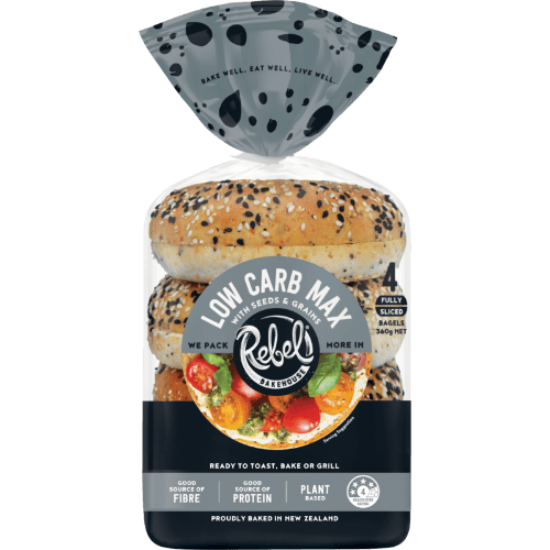 Rebel Low Carb Max Bagels