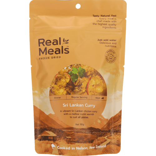 Real Meals Sri Lankan Curry Freeze Dried Meal