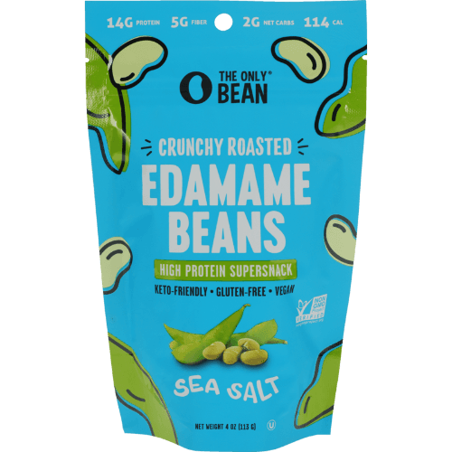 The Only Bean Sea Salt Roasted Edamame Beans