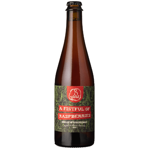 8 Wired A Fistful Of Raspberries Sour Ale 500 mL