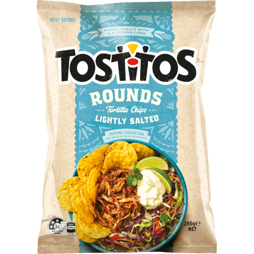 Tostitos Rounds Lightly Salted Tortilla Chips