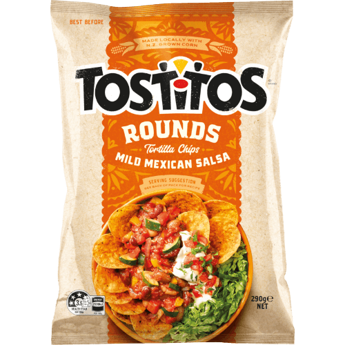 Tostitos Rounds Mild Mexican Salsa Tortilla Chips