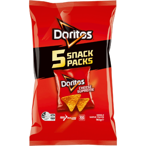 Doritos Cheese Supreme Corn Chips Multipack