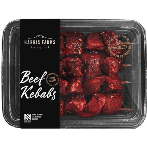 Harris Farms BBQ Beef Kebabs 4 × 80 g
