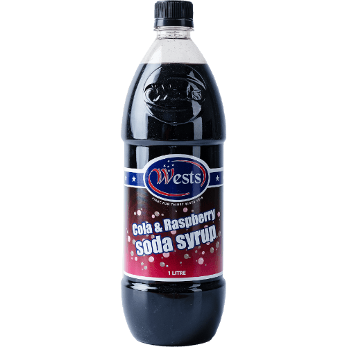 Wests Cola & Raspberry Soda Syrup