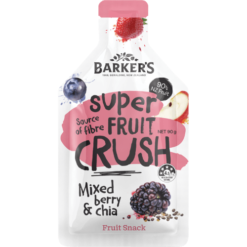 Barker's Mixed Berry & Chia Super Fruit Crush