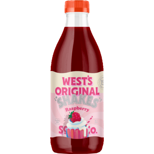 Wests Raspberry Milkshake Syrup