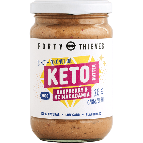 Forty Thieves Raspberry & NZ Macadamia Keto Butter