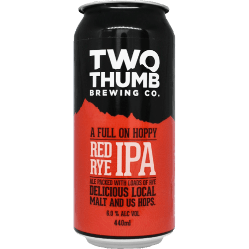 Two Thumb Brewing Co. Red Rye IPA 440 mL