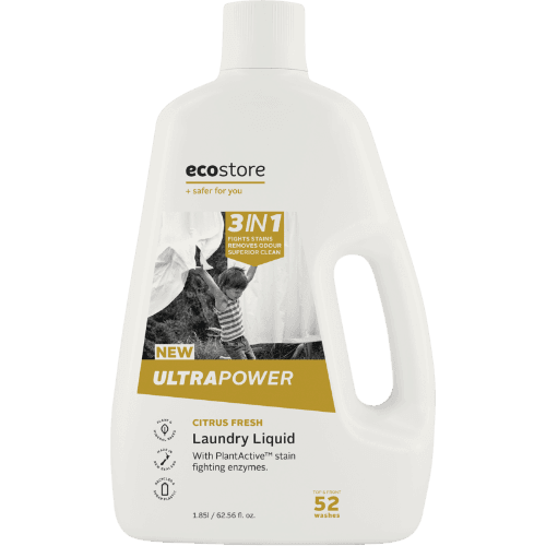 Ecostore Ultra Power Citrus Fresh 3 In1 Laundry Liquid