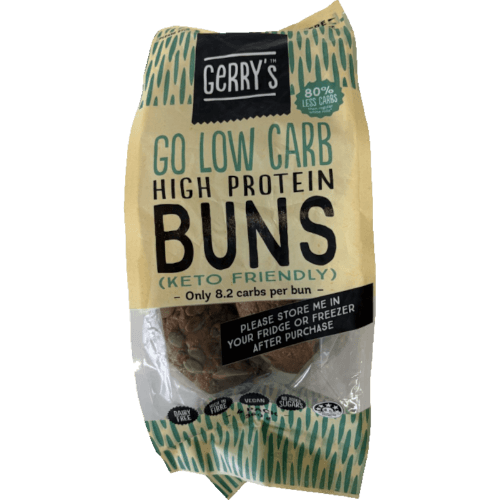 Gerry's Wraps Keto Friendly Go Low Carb High Protein Buns