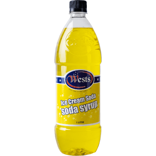 Wests Ice Cream Soda Soda Syrup 1 L