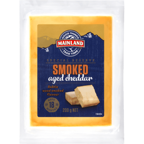 Mainland Smoked Special Reserve Aged Cheddar Cheese