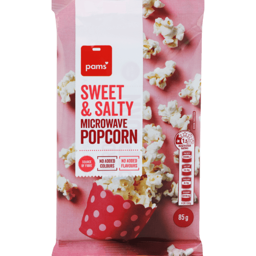 Pams Sweet & Salty Microwave Popcorn