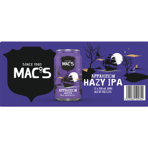 Mac's Apparition Hazy IPA Cans