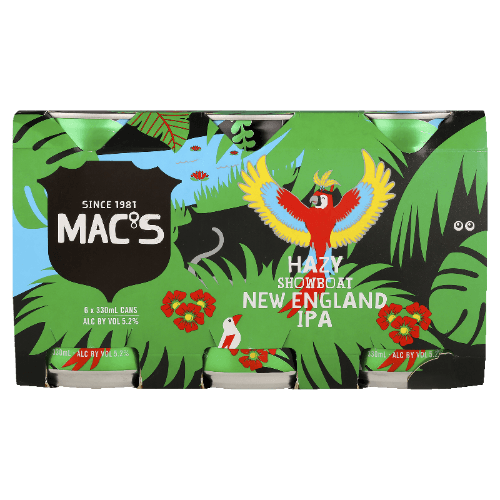 Mac's Hazy Showboat New England IPA Cans