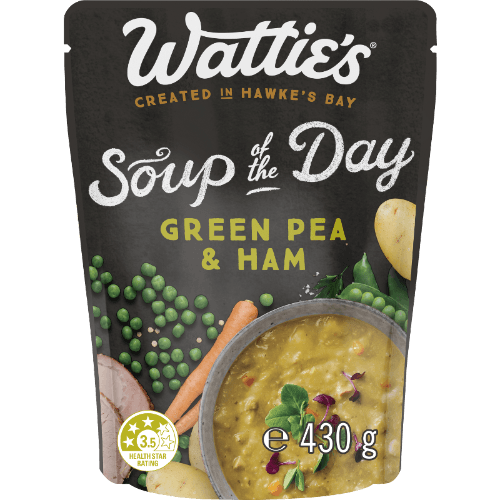 Wattie's Soup Of The Day Green Pea & Ham Soup