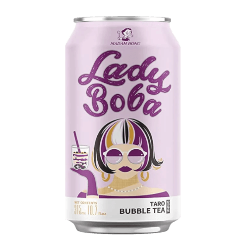 Hong Da Ma Foods Lady Boba Taro Bubble Tea