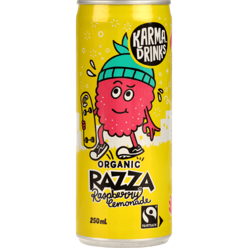 Karma Drinks Organic Razza Raspberry Lemonade Soft Drink 250 mL