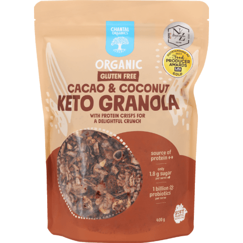 Chantal Organics Probiotic Cacao & Coconut Keto Granola