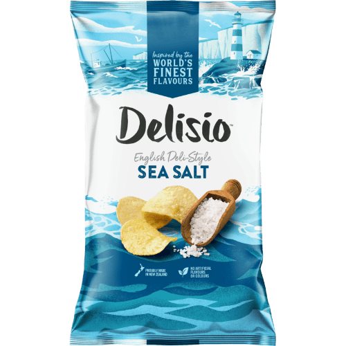 Bluebird Delisio English Deli-Style Sea Salt Potato Chips