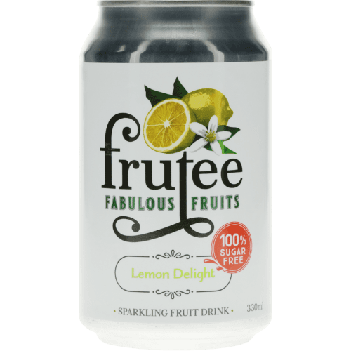 Frutee Lemon Delight Sparkling Fruit Drink 330 mL