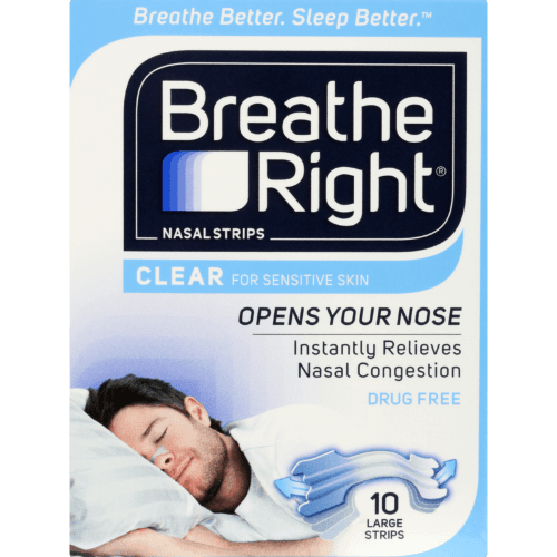 Breathe Right Clear Large Nasal Strips
